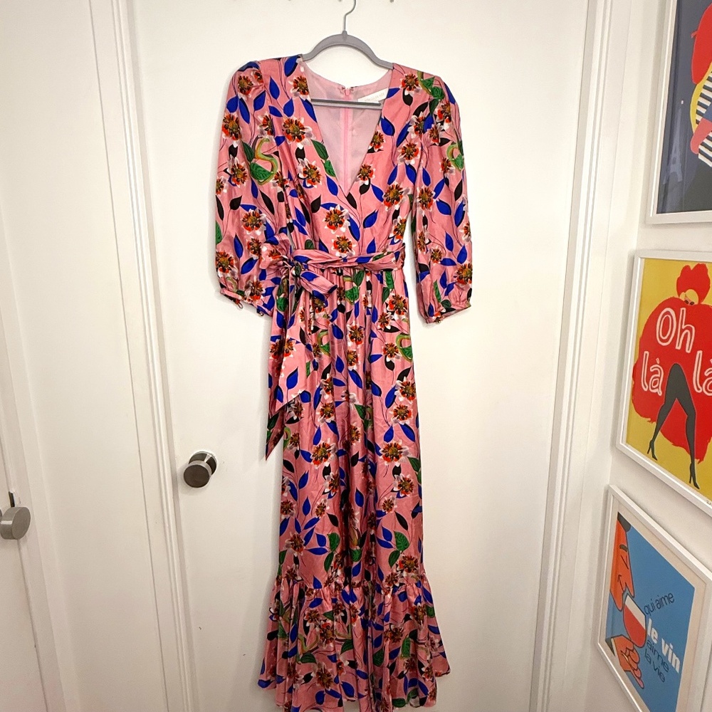 Borgo De Nor ‘Ariel’ Floral Maxi Dress – Size UK 8